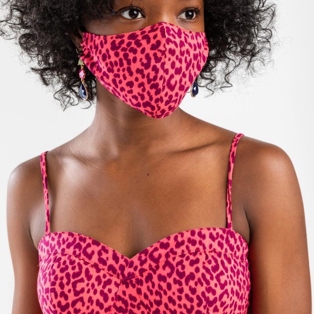 Francesca's Kaylie Cheetah Print Bustier Romper